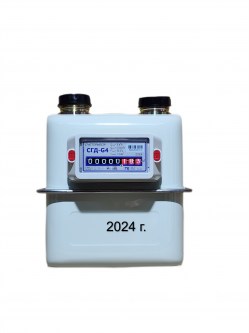 Счетчик газа СГД-G4ТК с термокорректором (вход газа левый, 110мм, резьба 1 1/4") г. Орёл 2024 год выпуска Волжский